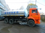Автоцистерна объемом 12 000 литров на шасси автомобиля КАМАЗ-65115